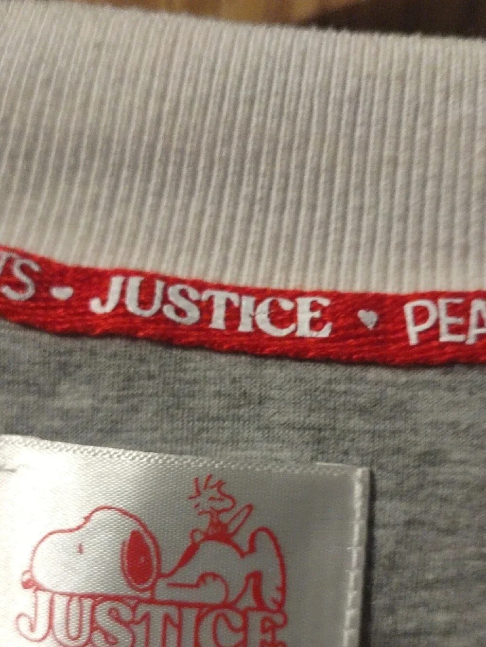 Justice Black and White Peanuts Varsity Jacket